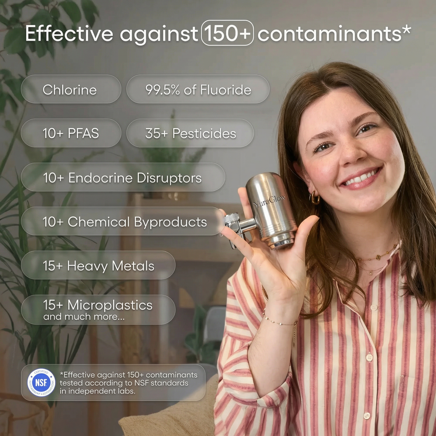 YuraGlow® Tap Water Filter System